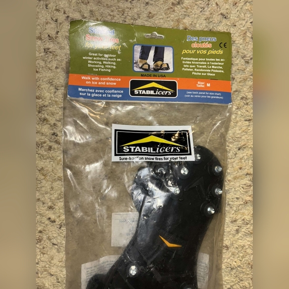 NEW! STABILlicers Sure-Fraction Snow Tires Size M Unisex - Picture 5 of 13